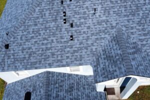 Florida roof with various types of vents for ventilation