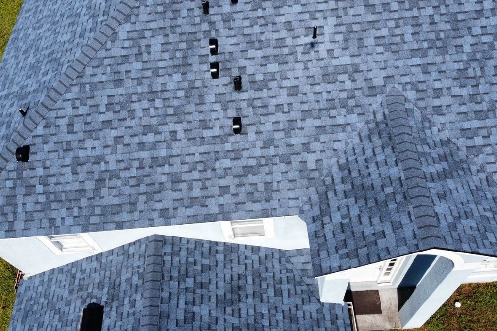 Florida roof with various types of vents for ventilation